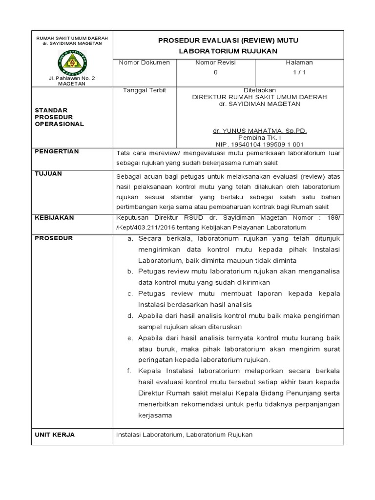 Evaluating Referral Laboratory Quality Control Procedures PDF