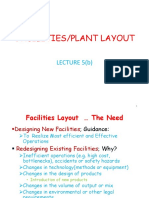 Lecture 5 (B) - Facilities Layout Nov 2022