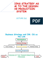 LECTURE 2 - Operations Strategy and The Design of The Production System Design Oct 2022