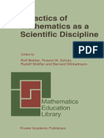 Didactics of Mathematics As A Scientific Discipline2002