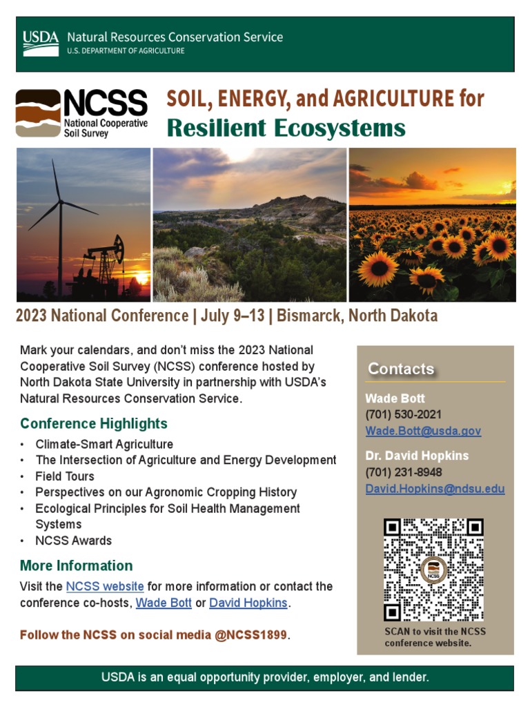 2023 NCSS Conference Flyer PDF