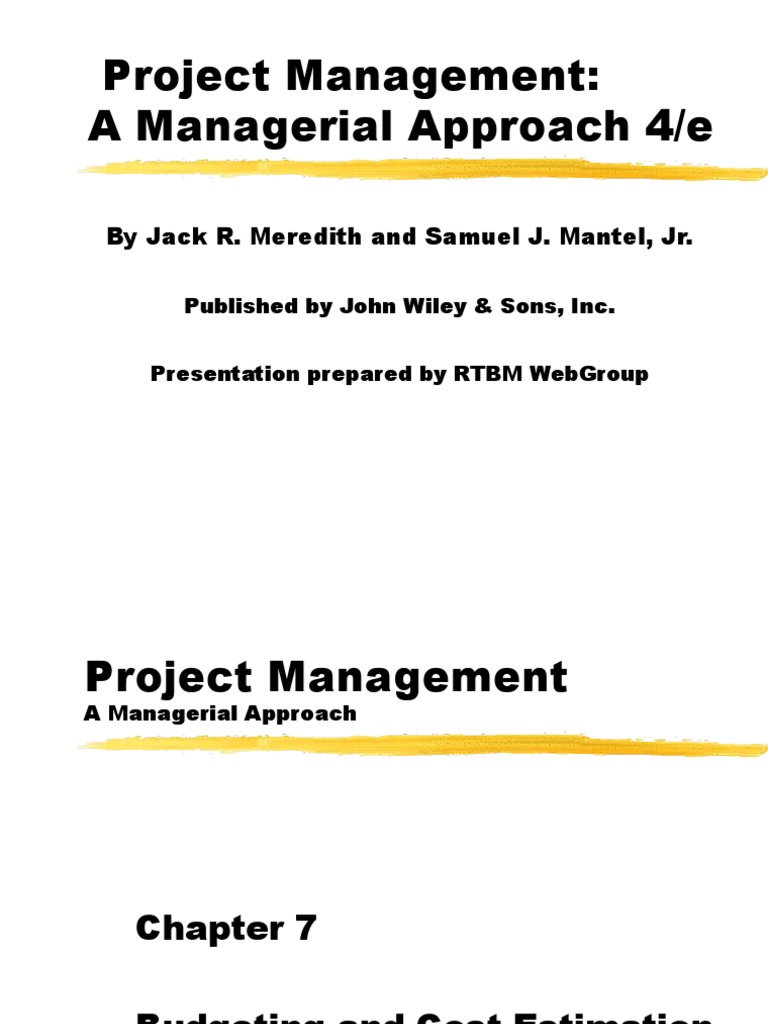 Ch07 budgeting pdf top down and bottom up design budget