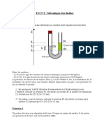 TD N°2 Mecanique Des Fluides