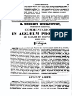 0347-0420, Hieronymus, Commentariorum in Aggeum Prophetam Liber Unus, MLT