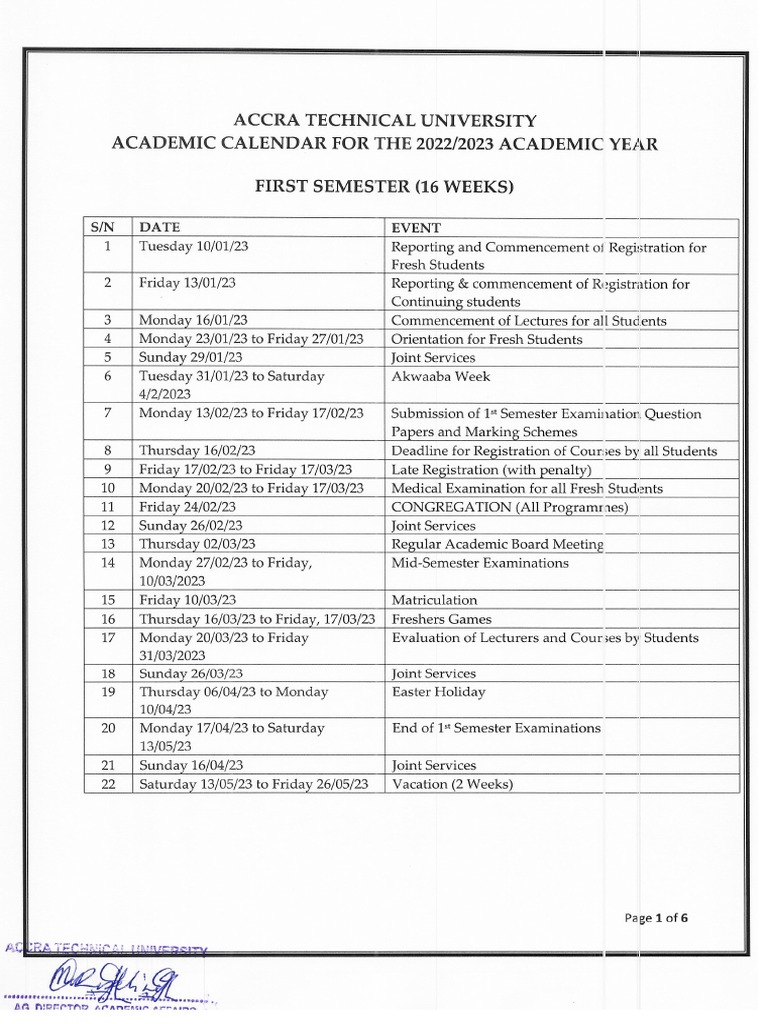 Academic Calendar 22 23 General PDF