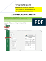 Petunjuk Pengisian Excel Raport Bayangan Dan Cara Merubahnya Ke PDF