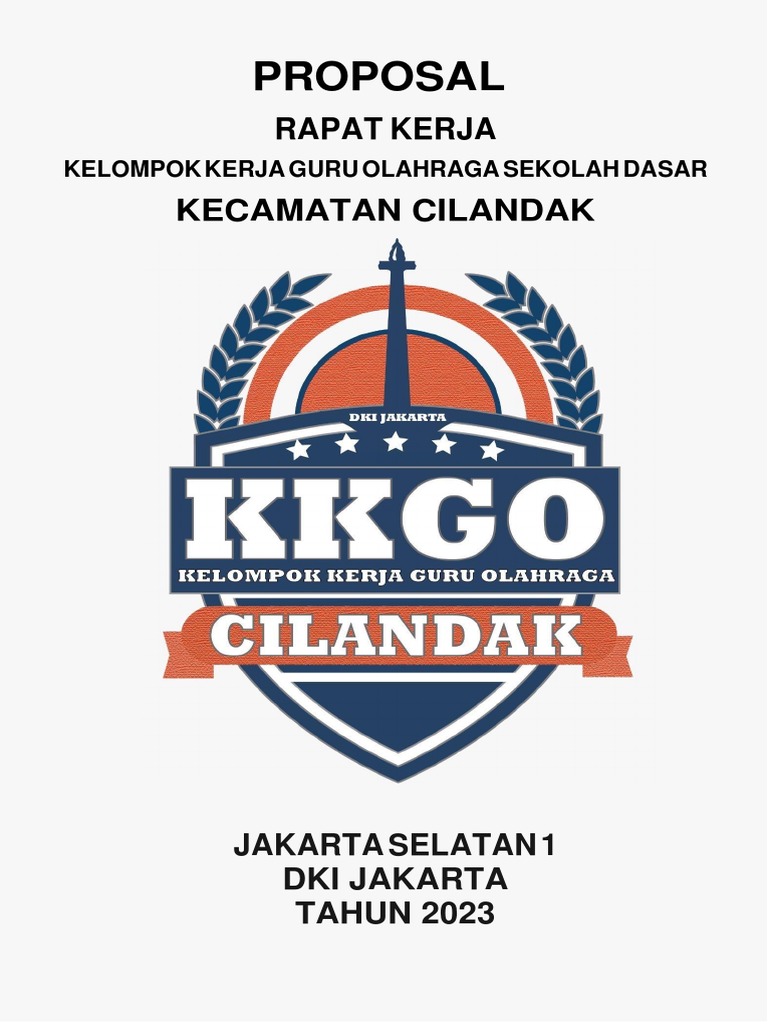 Rapat Kerja KKGO Guru Olahraga 2023 | PDF