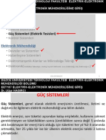 Elektrik Makinaları - Kontrol Sistemleri: Elektrik Mühendisliği