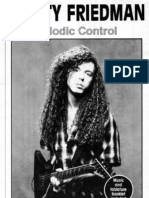 Marty Friedman - Melodic Control(Guitar Songbook)