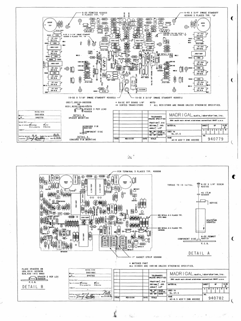 Mark Levinson No 27 5 Schematic | PDF