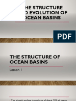 The Structure and Evolution of Ocean Basins