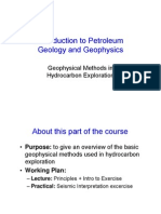 Geophysical Methods in HC Exploration