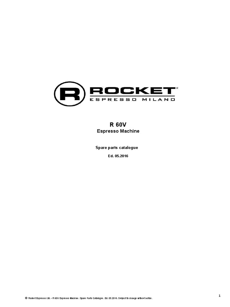 Explosionszeichnung R 60V Parts Catalogue | PDF | Valve | Manufactured ...