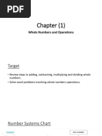 Whole Numbers and Operations Overview | PDF | Division (Mathematics ...