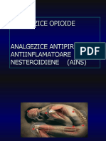 analgezice OPIOIDE (centrale), AINS