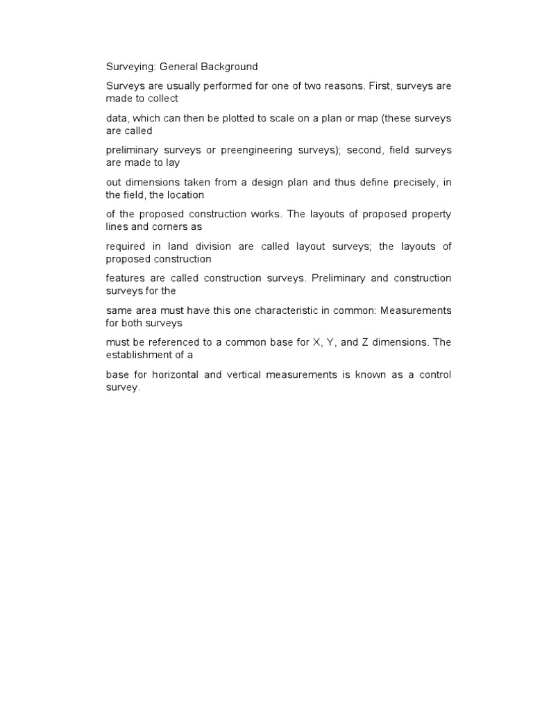 the-two-types-of-surveys-preliminary-surveys-to-collect-data-and