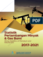 Statistik Pertambangan Minyak Dan Gas Bumi 2017 - 2021