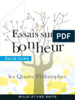 Essais Sur Le Bonheur (David Hume)