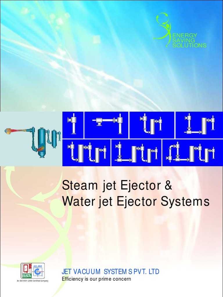 Steam and Water Jet Ejector Systems | PDF | Heat Exchanger ...