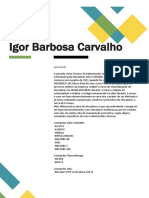 Carta de Apresentação