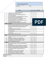 Lifting - Plan-Checklist For Audit