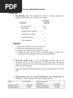 CHP 2 Exercises and Problems.