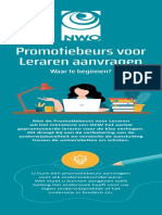 Infographic Aanvragen Promotiebeurs Voor Leraren Printable