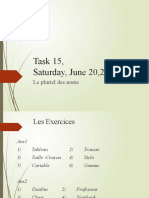 French Class 6 Task 15