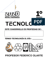 2020 Lmge Tecnologia Cuadernillo - 1er Grado