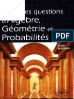 Magnin L. - Quelques Questions D'algebre, Geometrie Et Probabilites-Ellipses (2002)