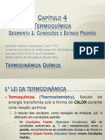 Termodinâmica Química