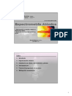 Espectrometria Atómica: Técnicas de Atomização