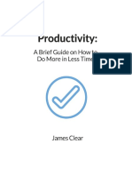 ABrief Guideto Productivity