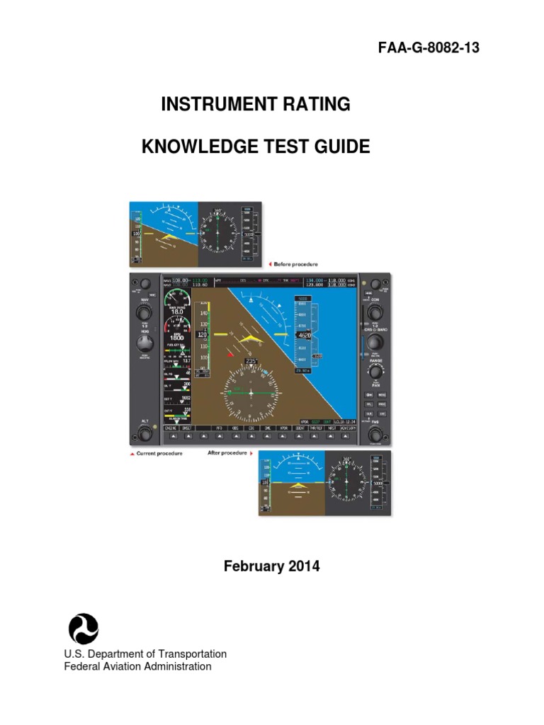 Instrument Rating Knowledge Test Guide FAAG808213 PDF