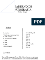 Cuaderno de Ortogrefía Matias