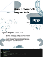 Program C++ Kasir Penjelasan