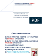 Tributos Federais aplicados ao Comércio e perfil do Contador