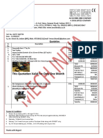 Pneumatic tools and air compressor quotation