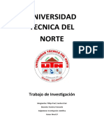 Trabajo de Investigacion. Articulo