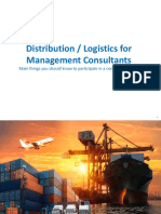 Distributition-Logistics For Management Consultants