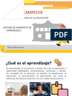 Gestión ambientes aprendizaje principios