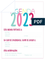 Agenda Semanal 2023