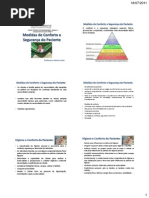 Medidas de Conforto e Segurança do Paciente