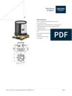 GROHE Specification Sheet 45984001