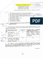 NIA 1 - National Investigation Agency - Deputaion Nomination - DT 07.09.21