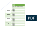 Horario Pasantia