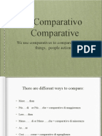 Italian Grammar PowerPoint - Comparatives