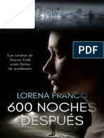 600 Noches Después - Lorena Franco