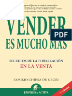 Vender es mucho mas(epub) - Cosimo Chiesa de Negri