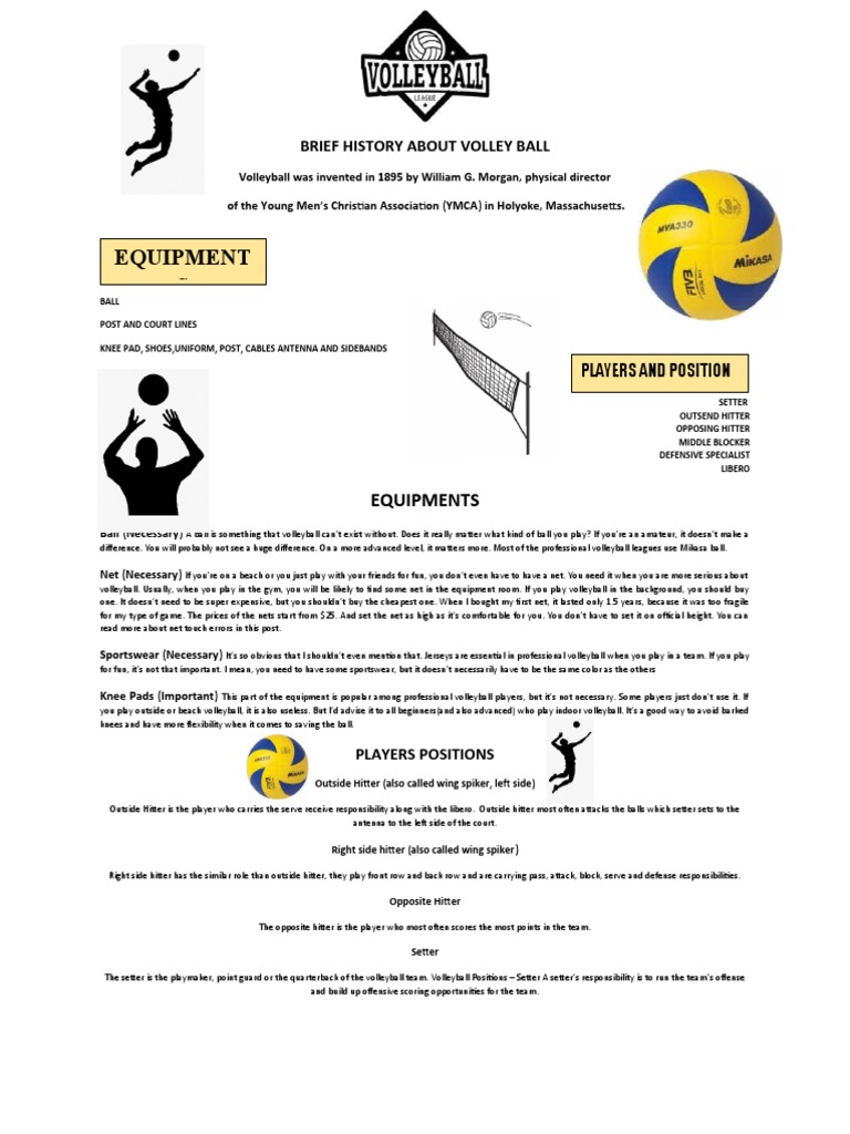 BRIEFHISTORYABOUTVOLLEYBALL PDF Volleyball Games Of Physical